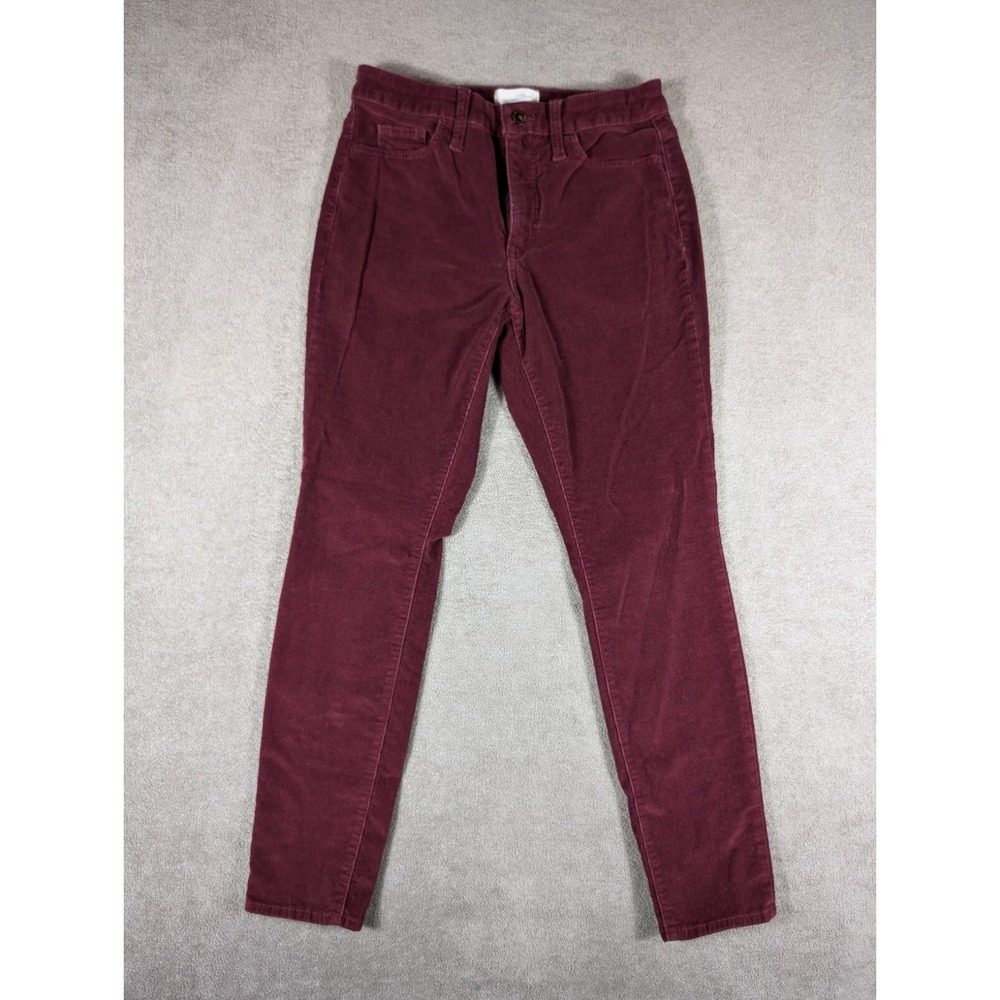 Universal Thread Women's High-Rise Skinny Jeans Corduroy Red, 4/27R‎
